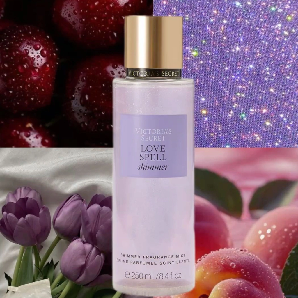 Victoria's Secret Love Spell Shimmer Body Splash - 250mL