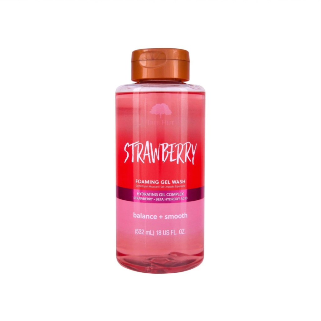 Tree Hut Strawberry Foaming - Gel de Banho 532mL