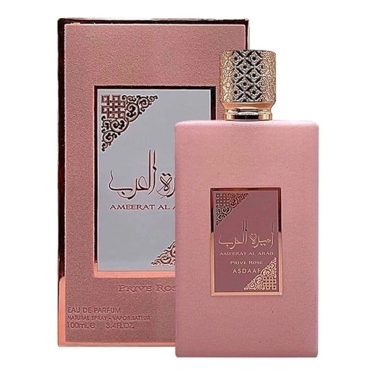 Lattafa Ameerat Al Arab Prive Rose - Eau de Parfum 100mL