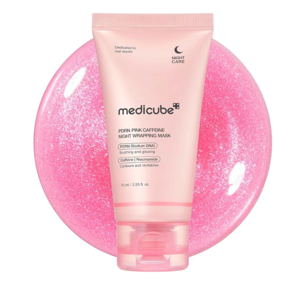 Medicube Máscara PDRN Pink Caffeine Night Care - 75mL