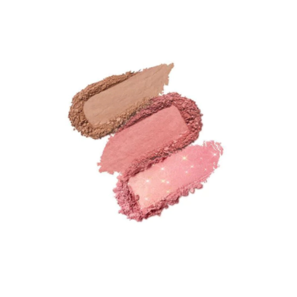 Kiko Milano Multi Finish Trio Blush e Bronzer Palette - 01 Coral