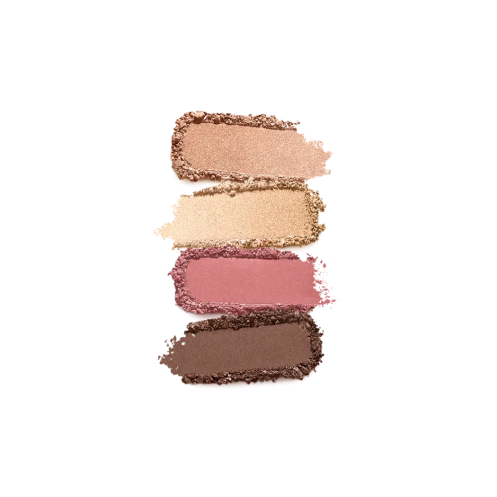 Kiko Milano Bright Quartet Eyeshadow Palette - 02 Rosy Mauve Variations