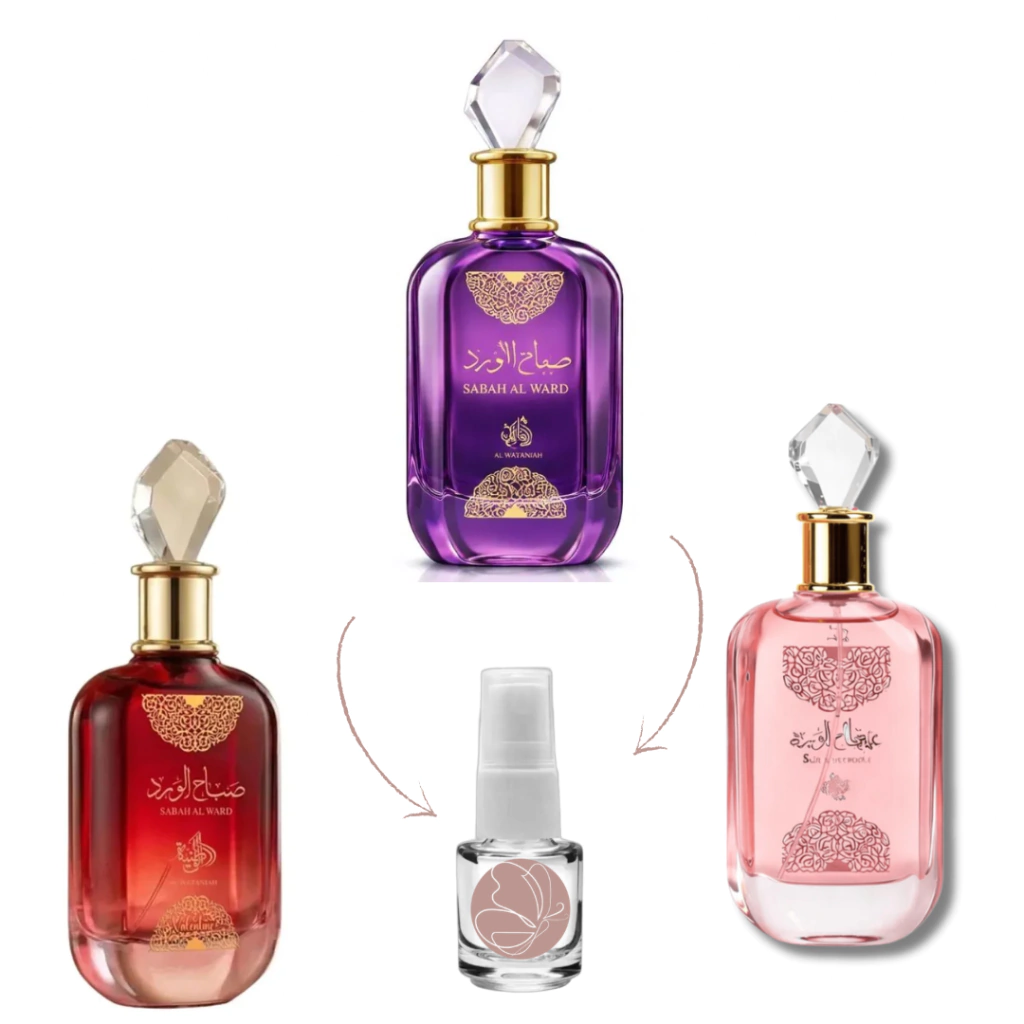 Combo 3 Decant’s Sabah (Delilah, Sugar, Valentine) - 5mL