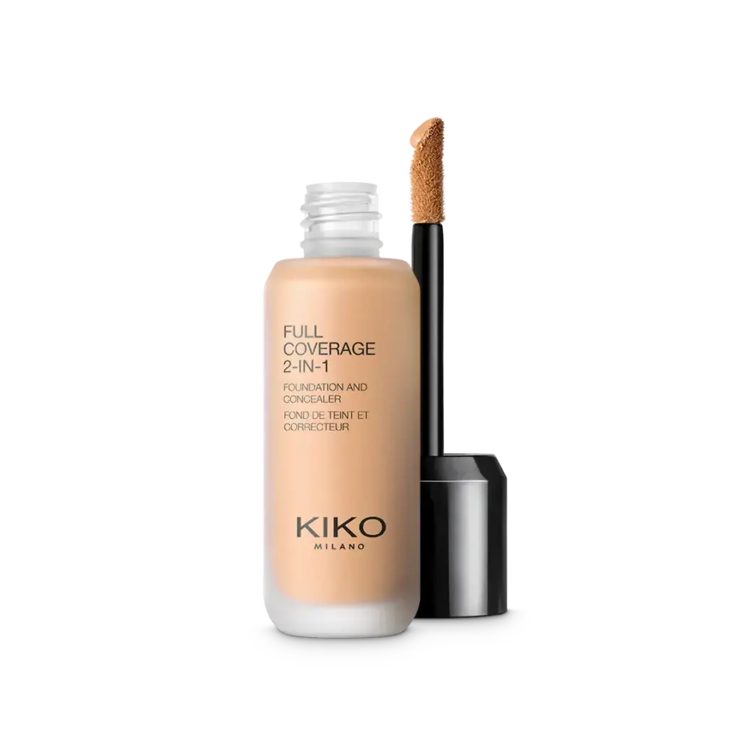Kiko Milano Full Coverage 2 in 1 - Base e Corretivo Facial