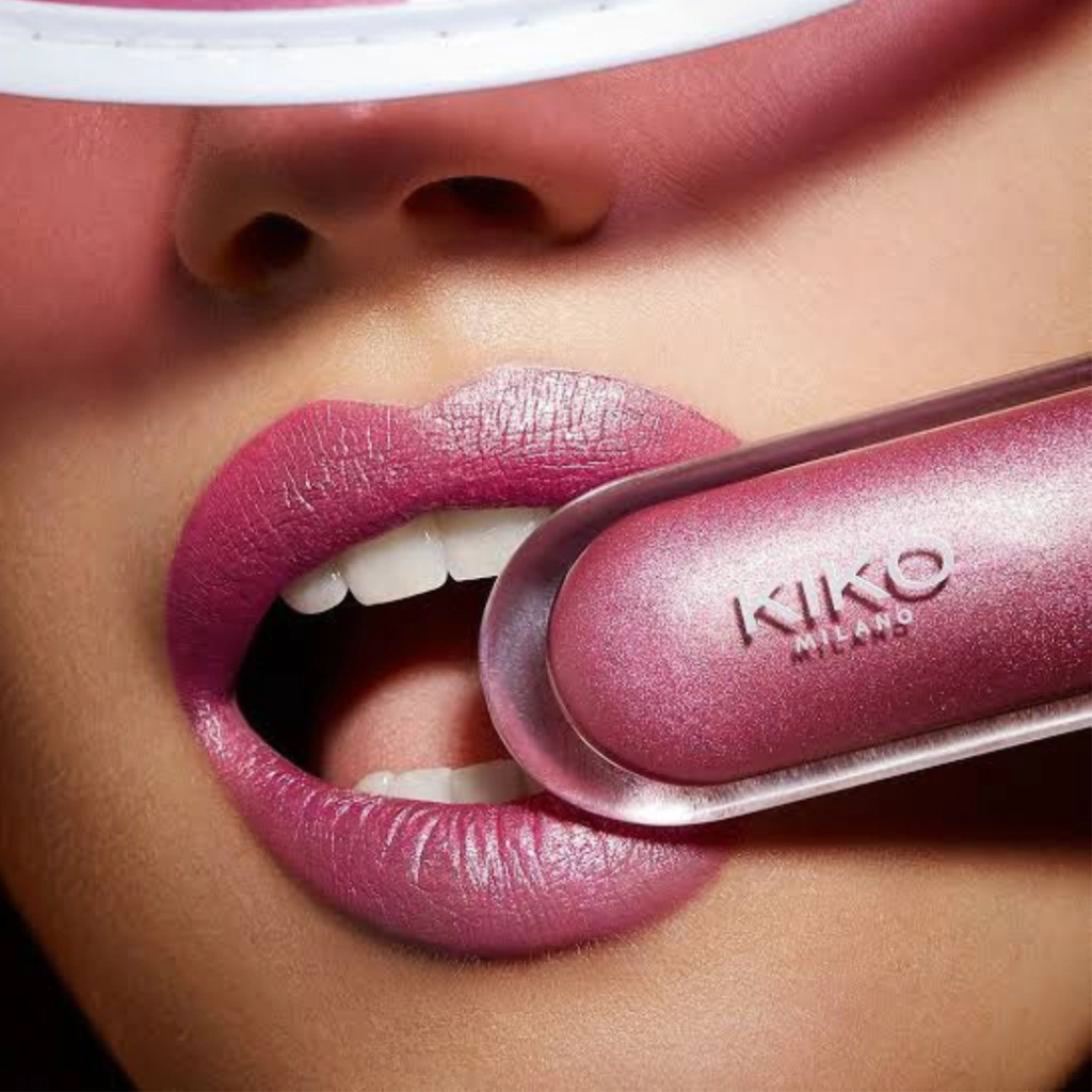 Kiko Milano Metal Liquid Lip Gloss - 02 Vintage Rosé