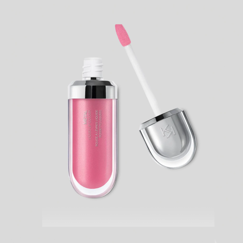 Kiko Milano Metal Liquid Lip Gloss - 02 Vintage Rosé
