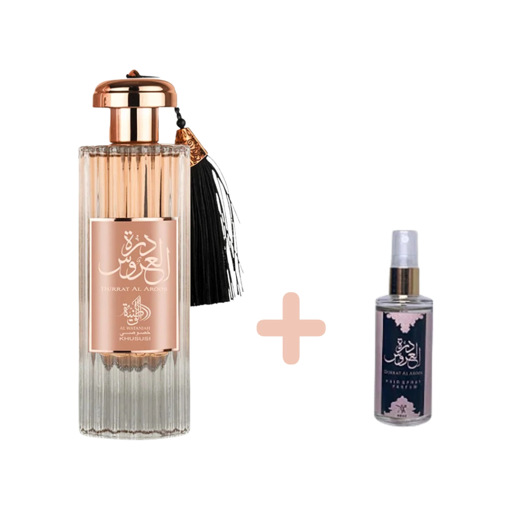Combo Promocional - Kit Durrat Al Aroos 100mL + Perfume Capilar 60mL -