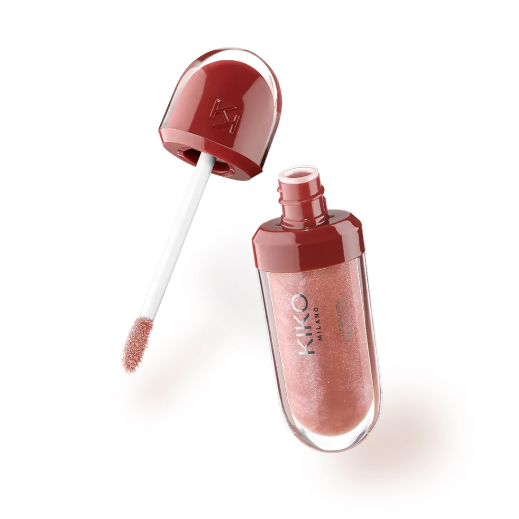 Kiko Milano Flirt Alert 3D Hydra Edição Limitada Lip Gloss - 01 Pink Vibes Only