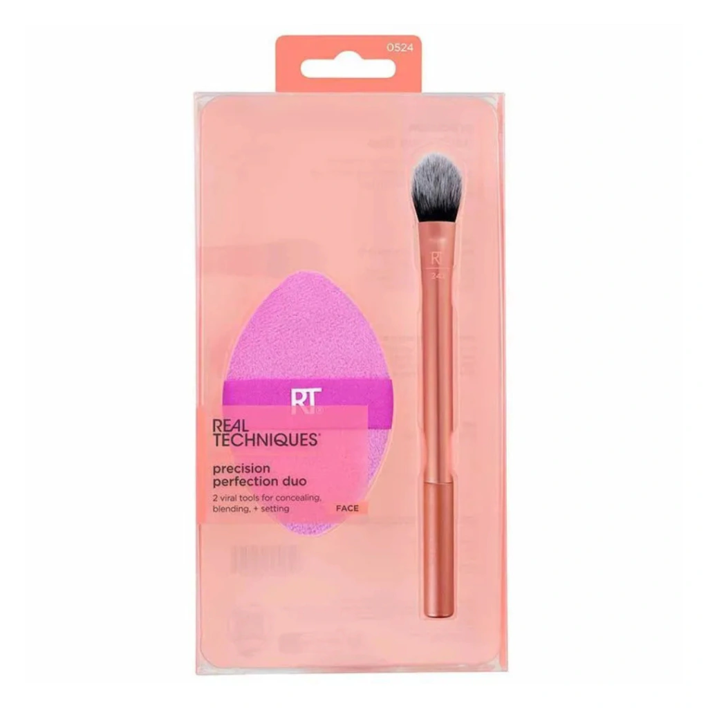 Kit Pincéis Real Techniques Precision Perfection Duo